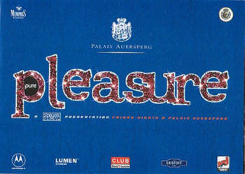 pleasure - palais auersperg